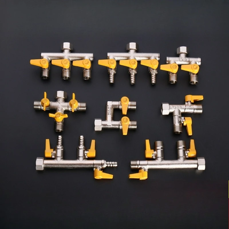 Brass Gas Ball Valve 1/2