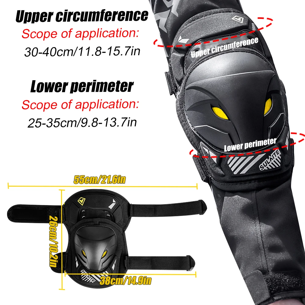 1Pair Motorcycle Riding Knee P - огляд і ціна Mountain Biking Elbow Pads