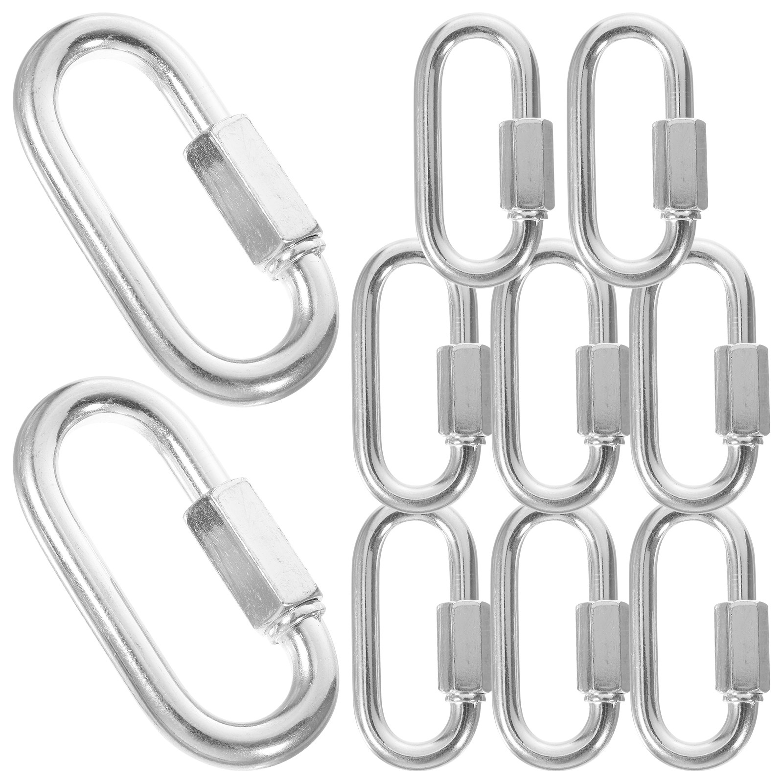 10Pcs Climbing Buckle Heavy Du - огляд і ціна Chain Quick Link
