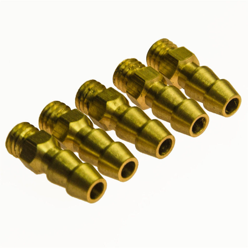 AXSPEED 5Pcs M4 M5 M6 Threaded - огляд і ціна Spoke Nipple Brass